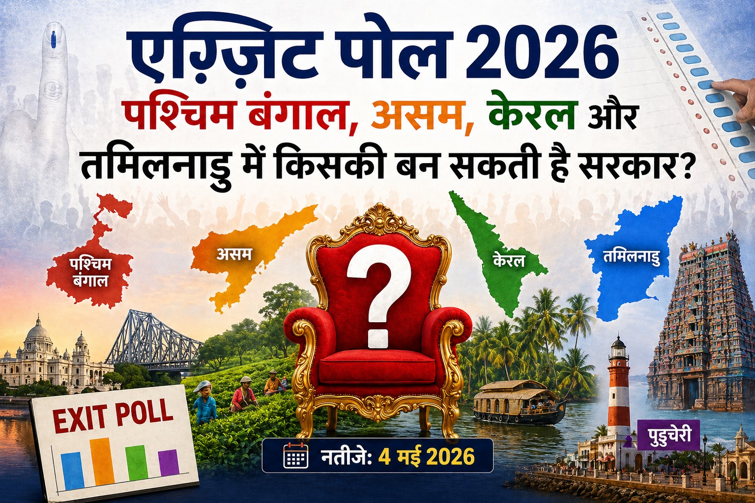 Exit poll 2026 Who will rule