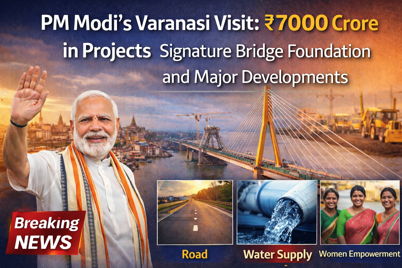 PM Modi's visit to Varanasi