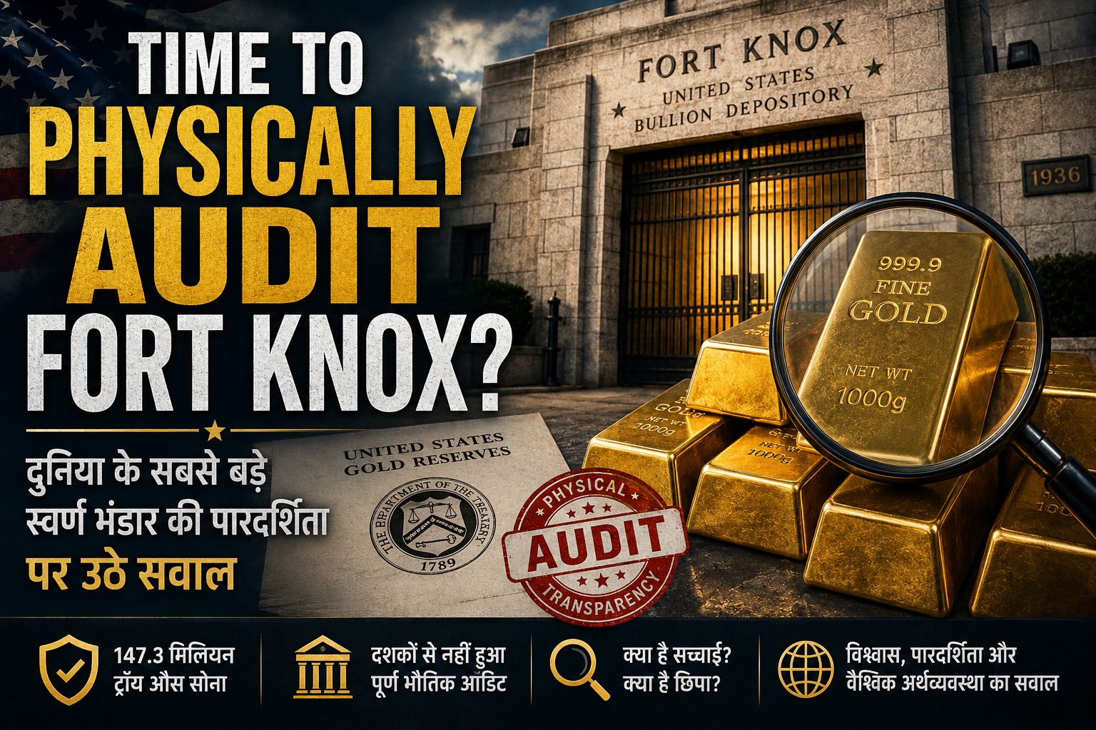 Time to physically audit Fort Knox