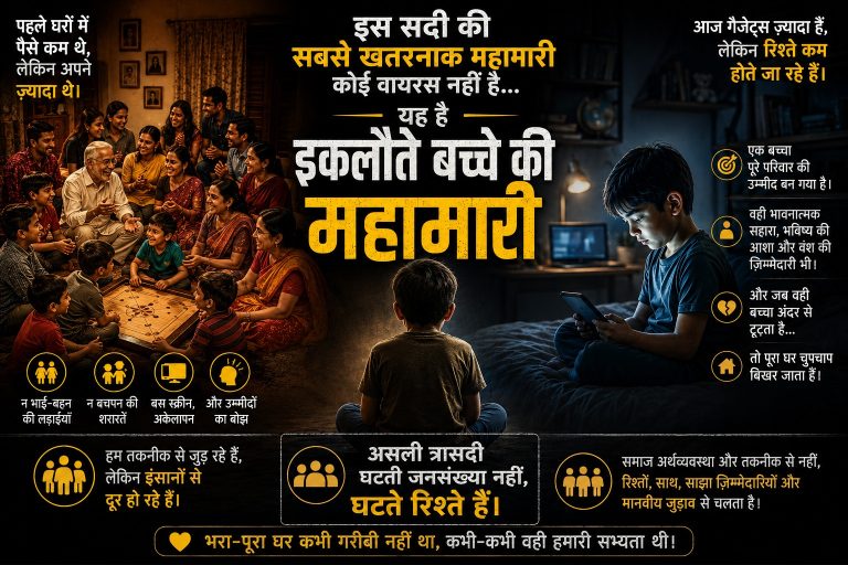 वन चाइल्ड पैंडेमिक
