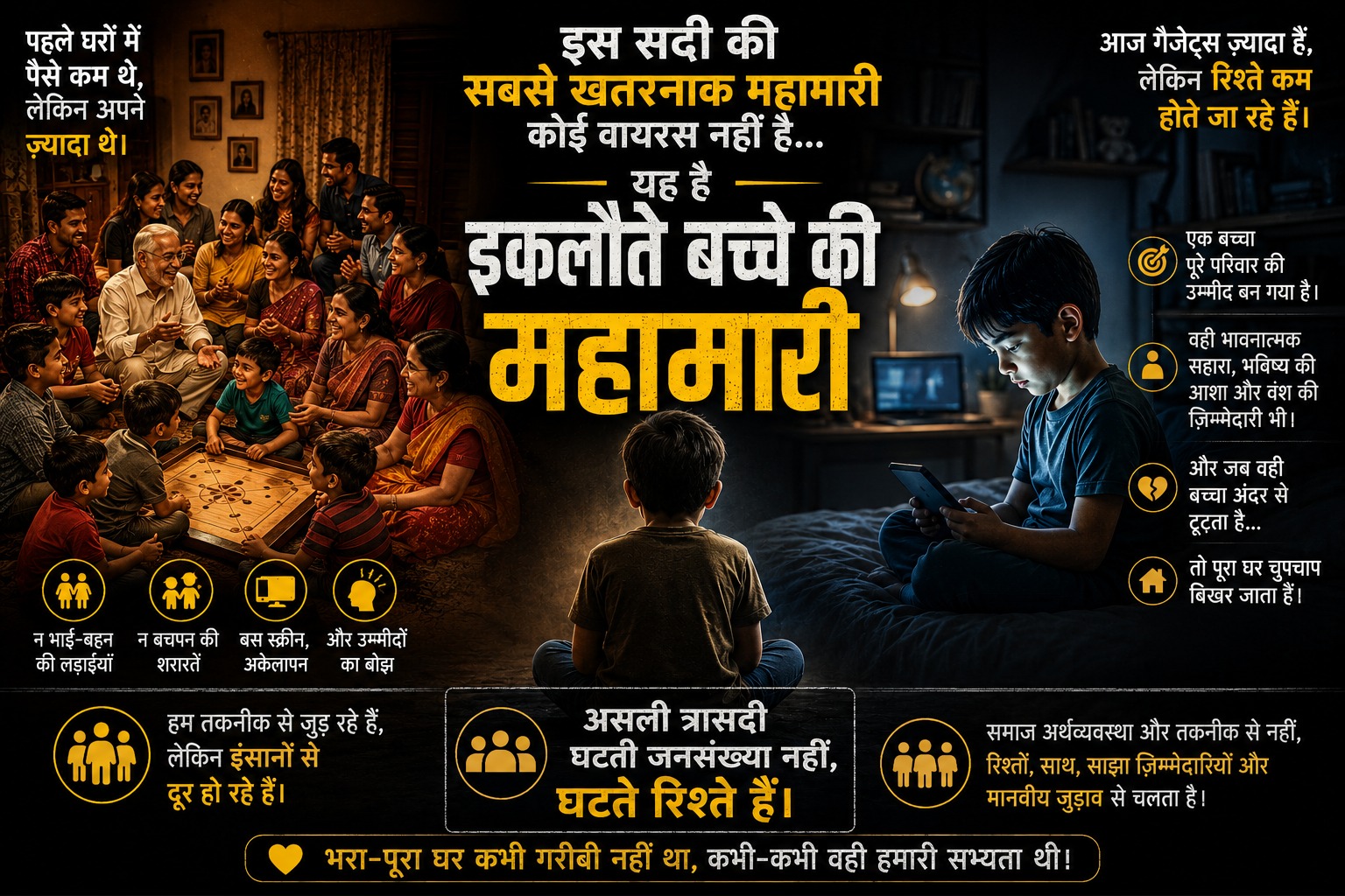 वन चाइल्ड पैंडेमिक