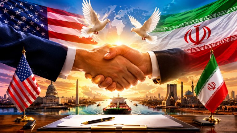 A historic handshake for peace